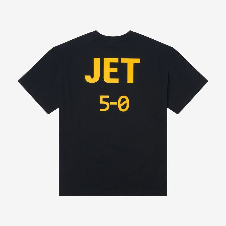JET 5-0 후크 고리 반팔티 (블랙)
