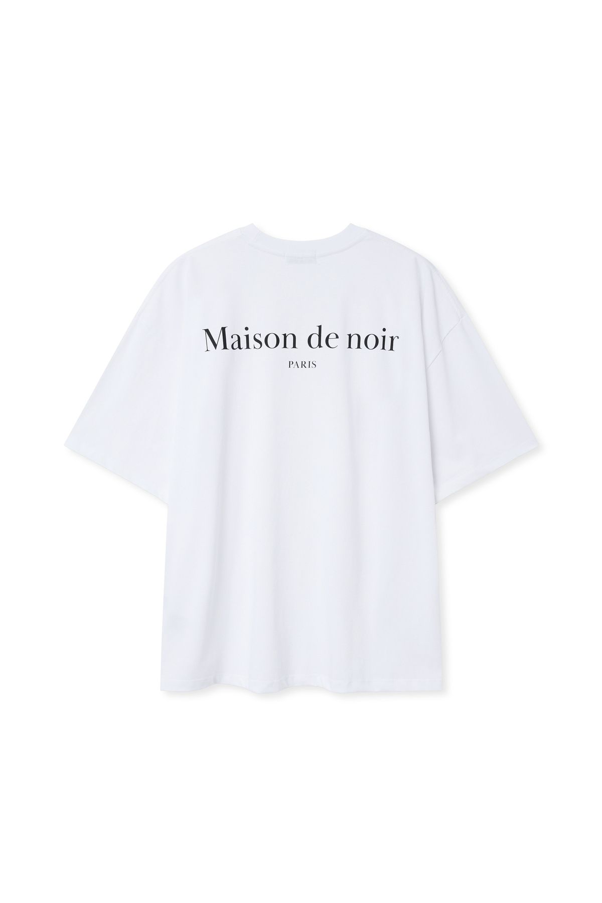 메종 드 누아(MAISON DE NOIR) LIGNÉE T-SHIRT WHITE