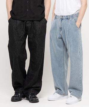 논페이드 와이드 데님팬츠 [8COLOR]