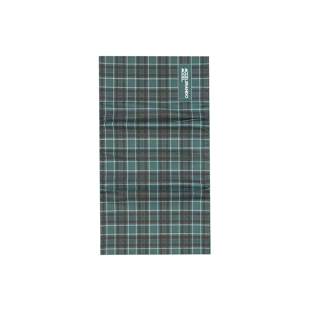 아첼레란도(ACCELERANDO) TM02DG 타이탄 체크 투블라 마스크 Dark green