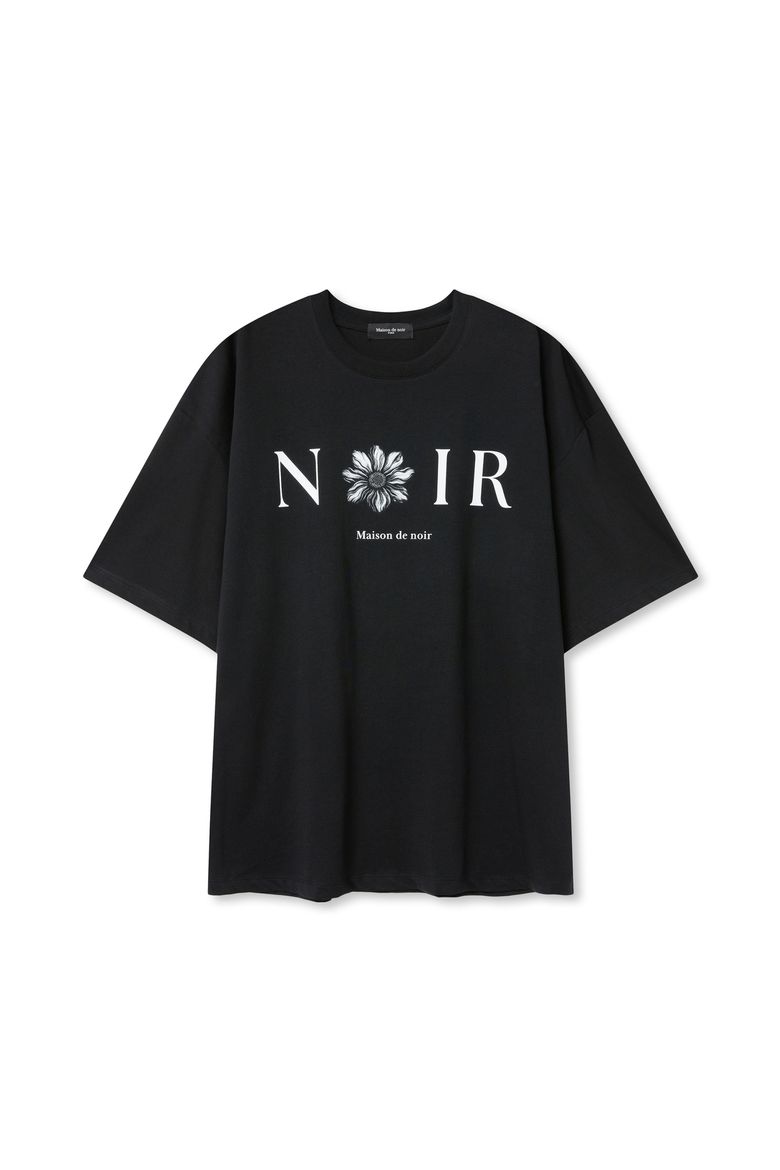 FLEUR T-SHIRT BLACK