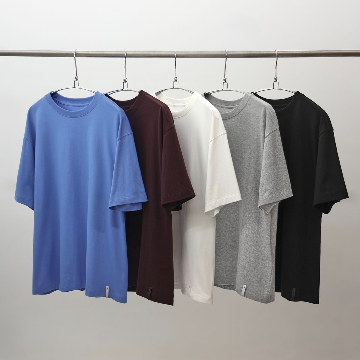 유스(YOUTH) Leather Trim H/S T-shirt (5color)