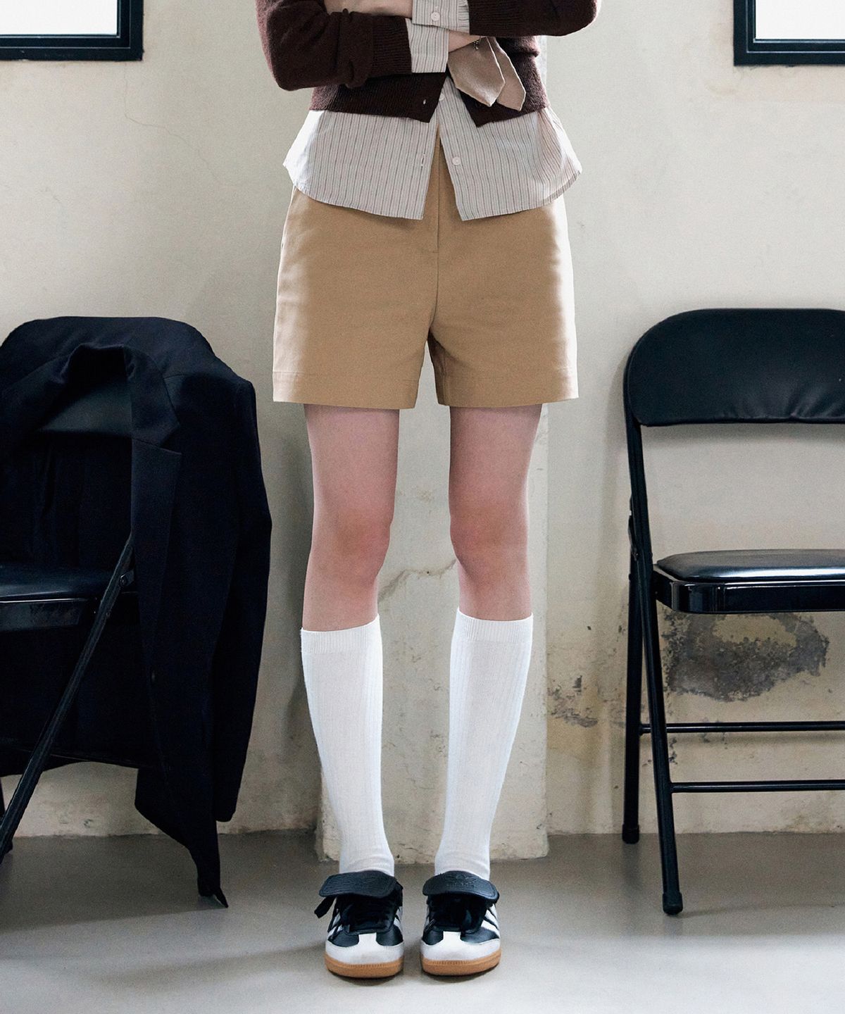 미쏘(MIXXO) 코튼 반바지_MIWTHG911B