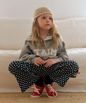 프렌치 세일러 라인 맨투맨_멜란지