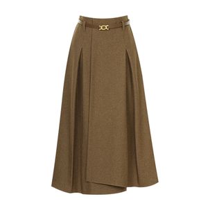 장식벨티드핀턱플레어스커트_V5C-CSK005