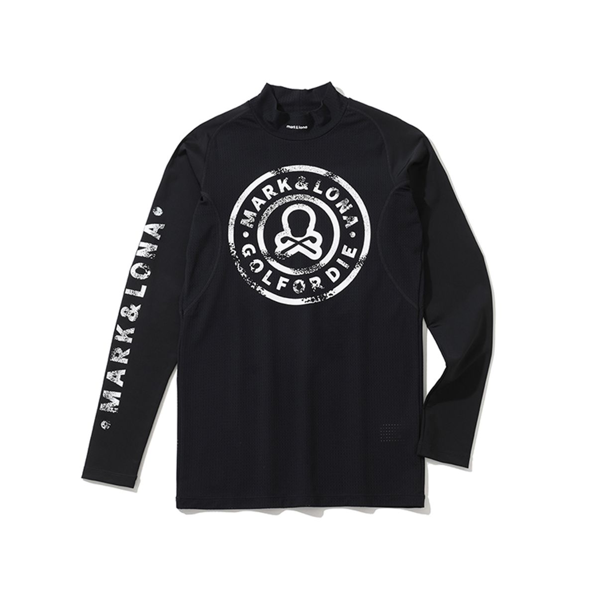 마크앤로나(MARK&LONA) M GN BIG CIRCLE SKULL MOCK-NECK LS T-SHIRTS LR3IU01M