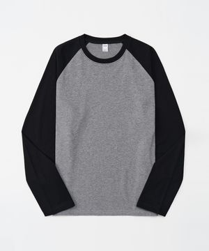 미니멀 래글런 롱 슬리브 (BLACK)