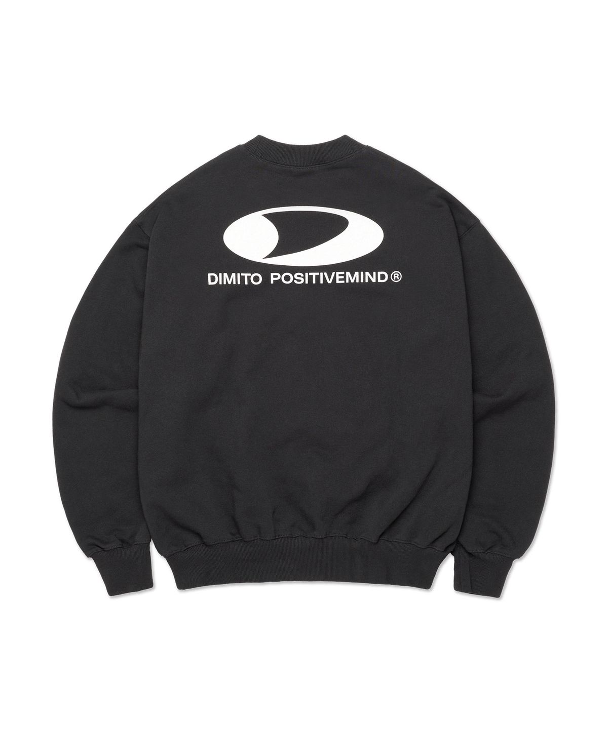 디미토(DIMITO) CIRCLE LOGO SWEATSHIRT BLACK