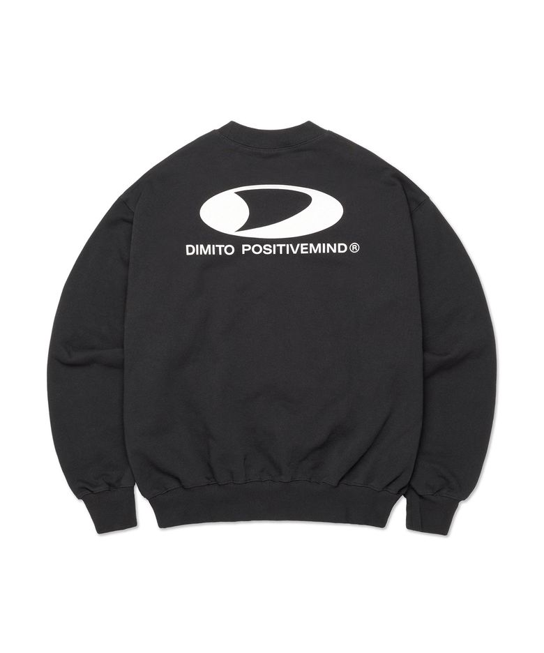 CIRCLE LOGO SWEATSHIRT BLACK