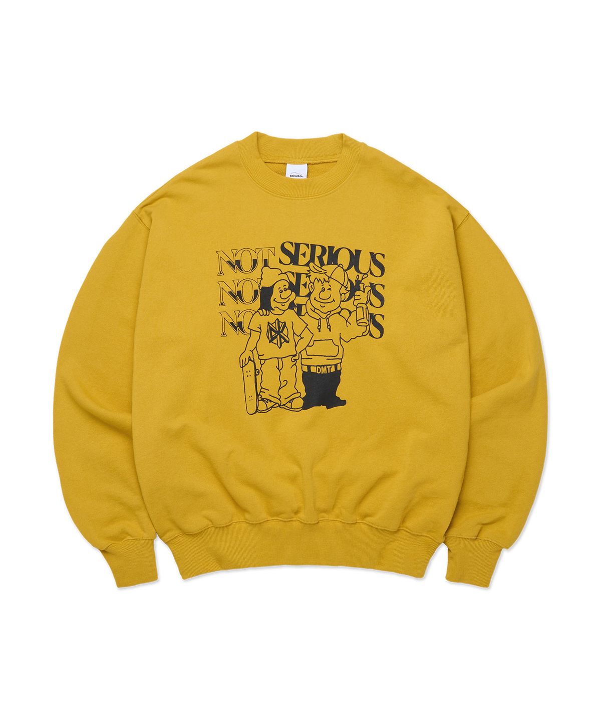디미토(DIMITO) NSS SWEATSHIRT YELLOW
