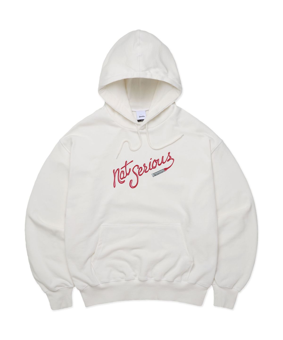 디미토(DIMITO) NS LIP HOODIE WHITE