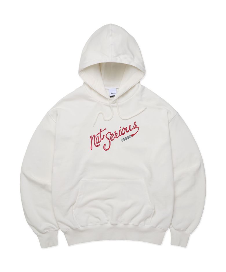 NS LIP HOODIE WHITE