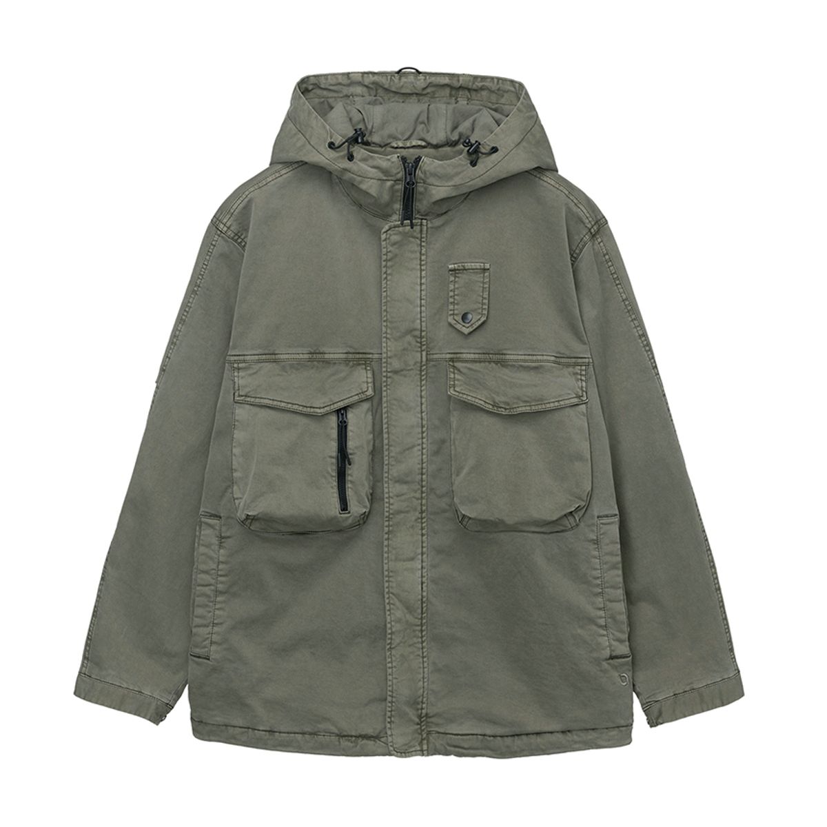 나우(nau) 가먼트다잉 테라 자켓 Khaki