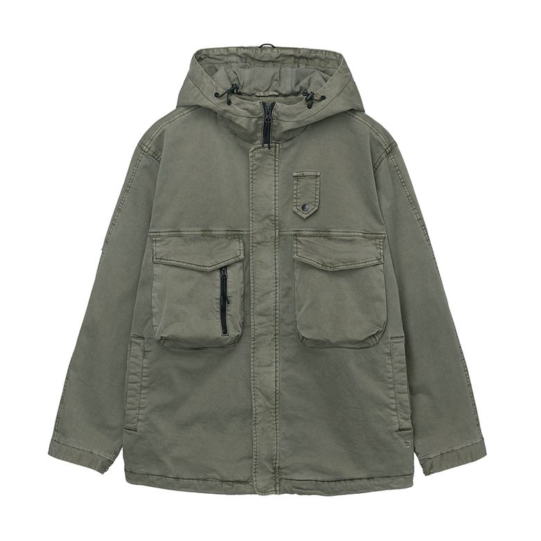 가먼트다잉 테라 자켓 Khaki