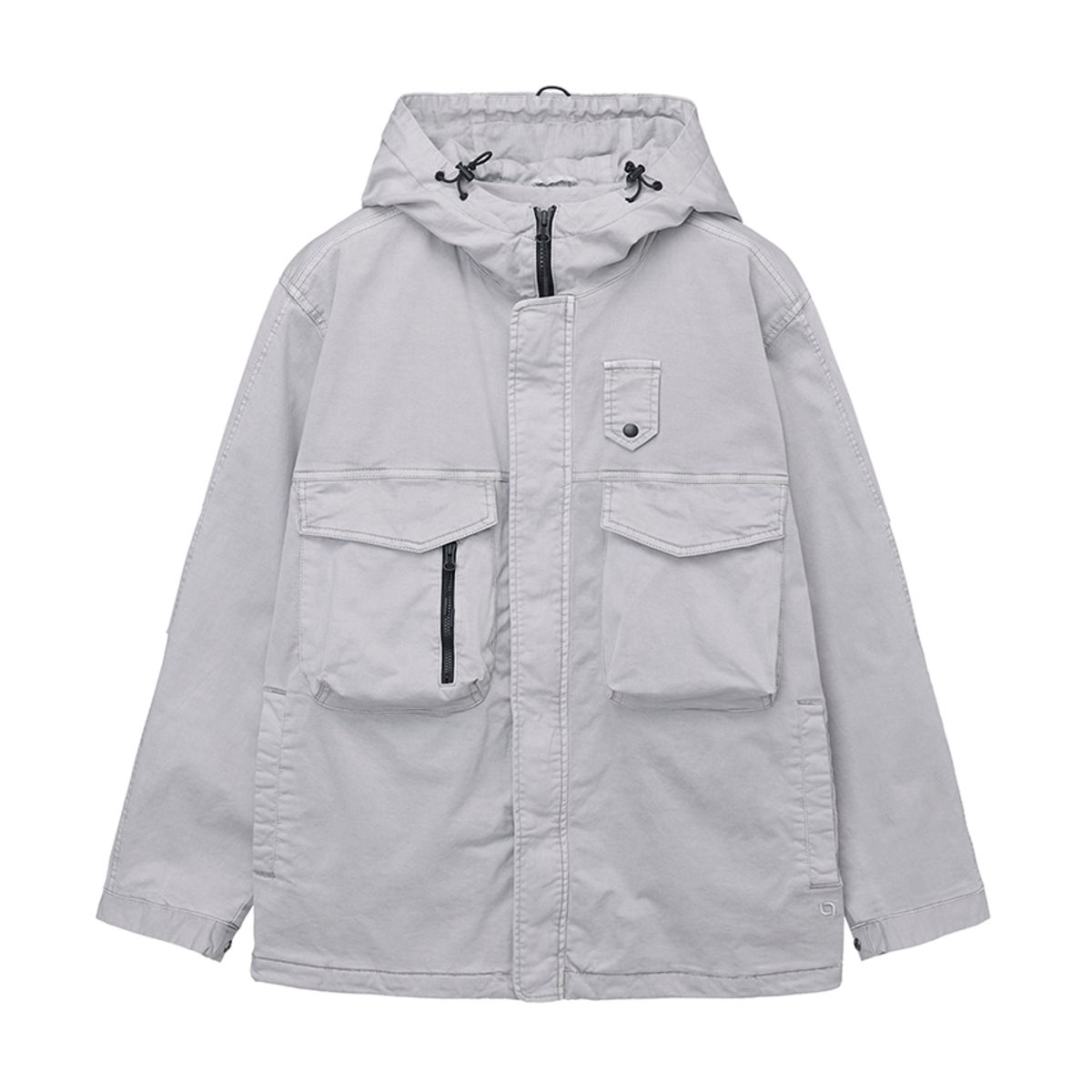 나우(nau) 가먼트다잉 테라 자켓 Light Gray