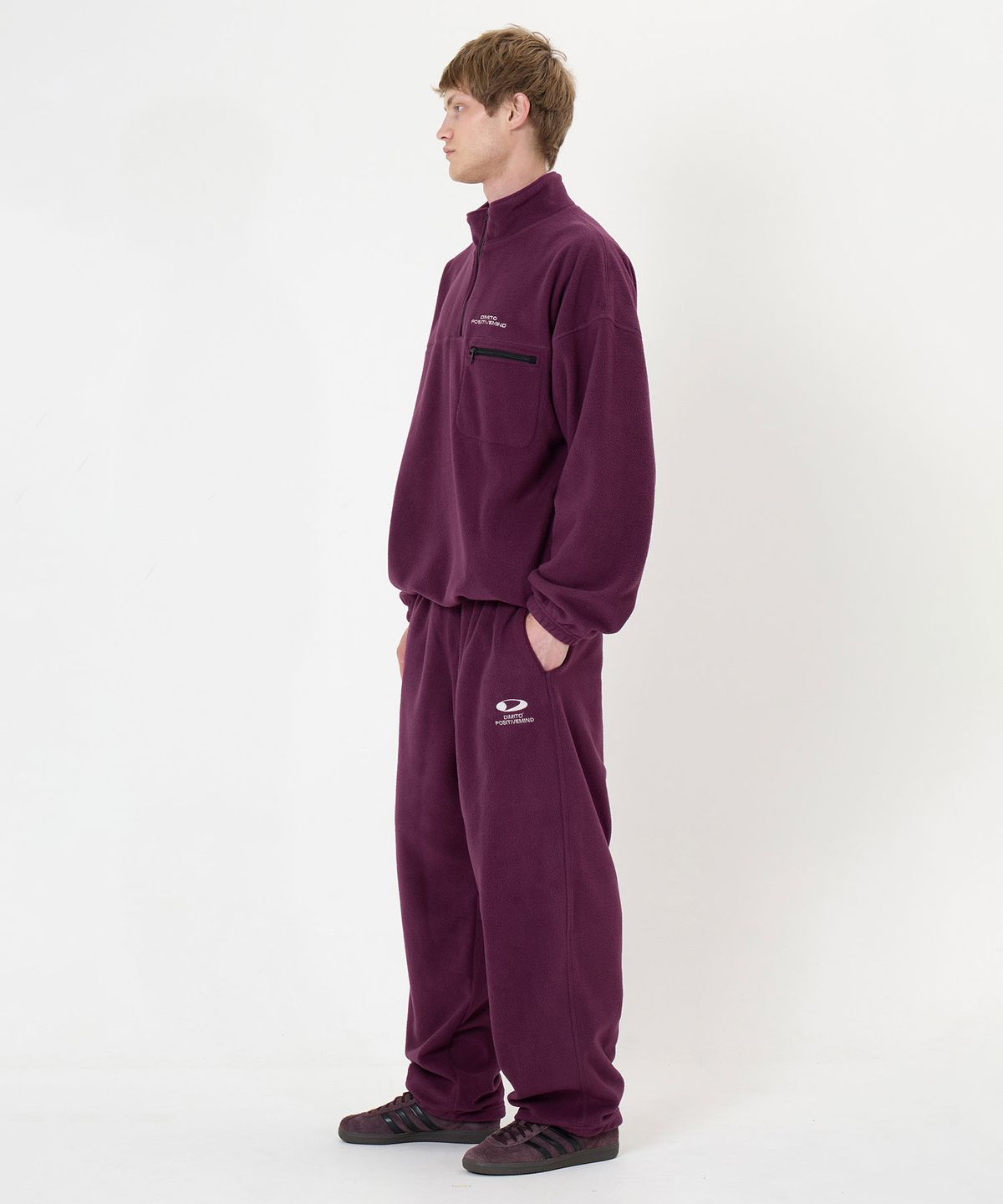 디미토(DIMITO) 25 FLEECE PANTS VIOLET