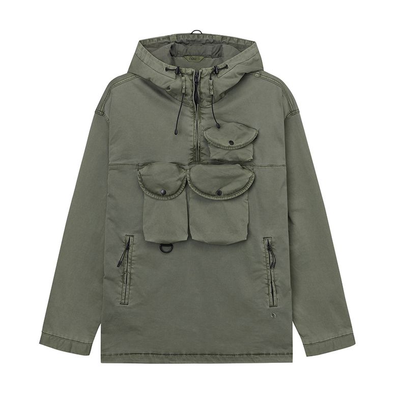 가먼트다잉 테라 아노락 Khaki