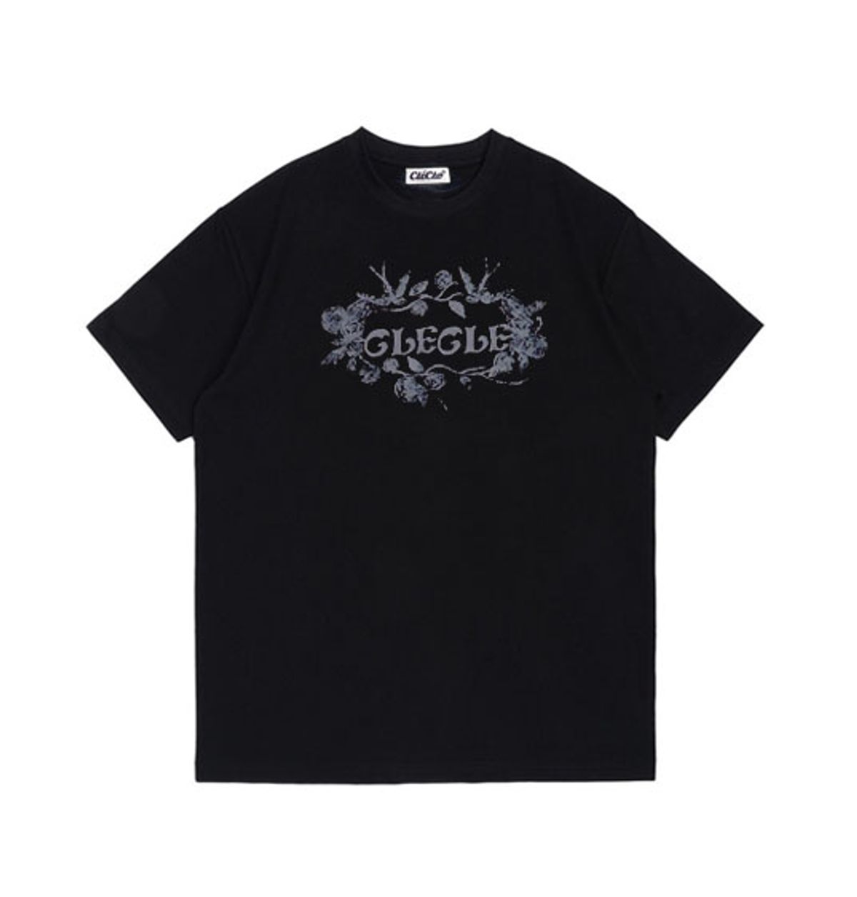 클레클레(CLECLE) 클레가든  반팔  티셔츠 (BLACK)