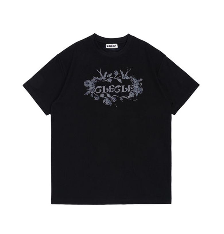 클레가든  반팔  티셔츠 (BLACK)