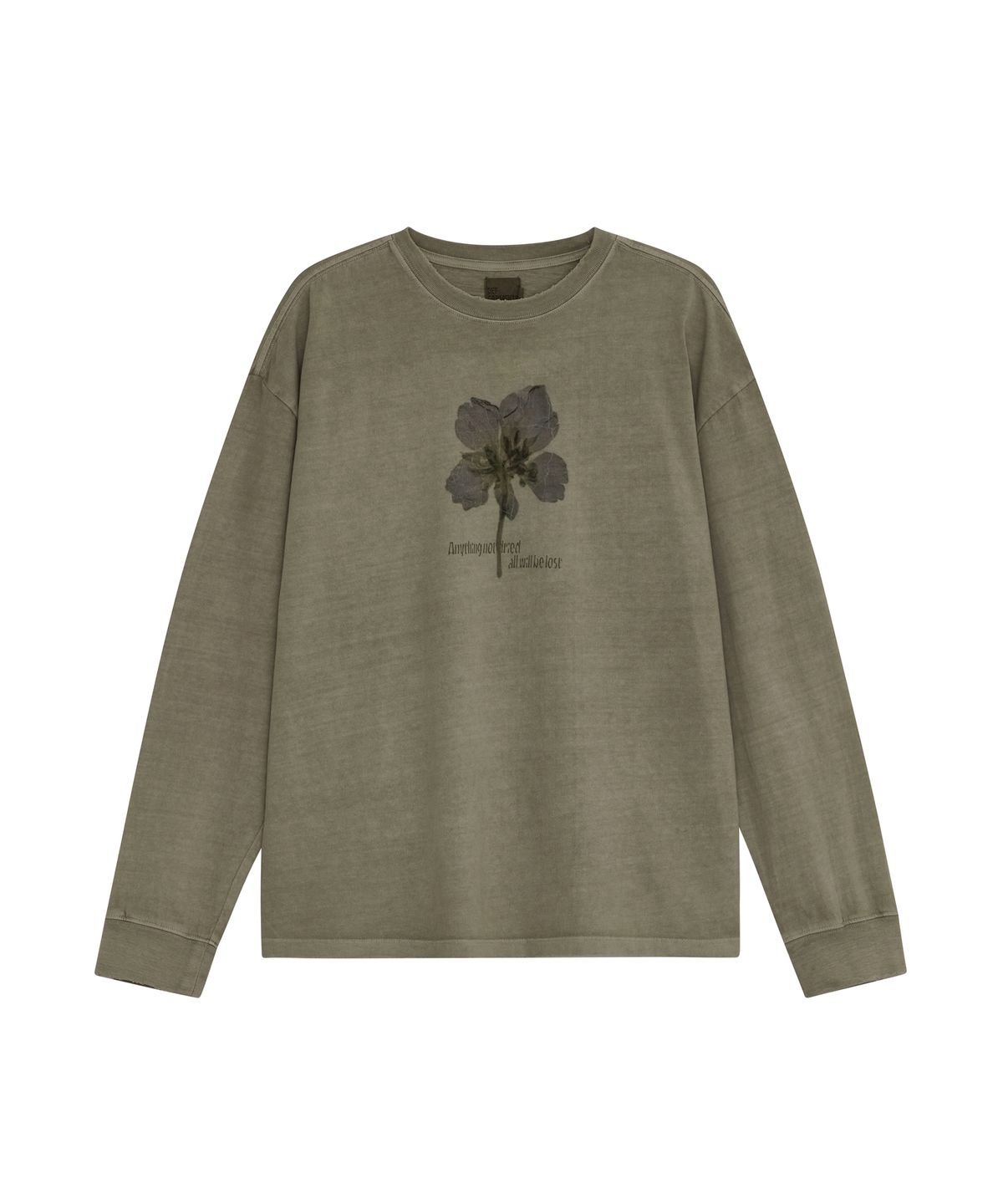 데프가먼츠(DEFGARMENTS) DRY FLOWER LONG SLEEVE [BEIGE]