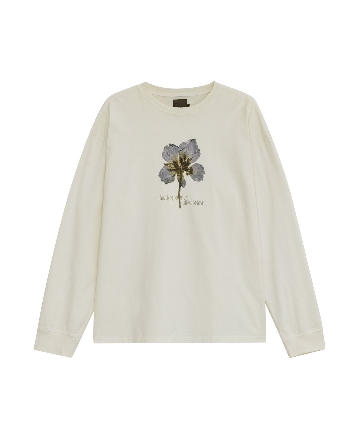 데프가먼츠(DEFGARMENTS) DRY FLOWER LONG SLEEVE [IVORY]