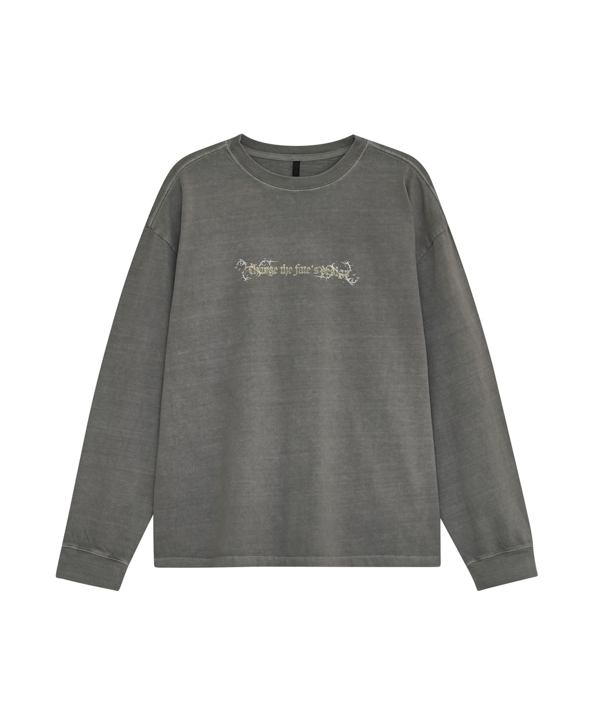 데프가먼츠(DEFGARMENTS) FIX LONG SLEEVE [GRAY]