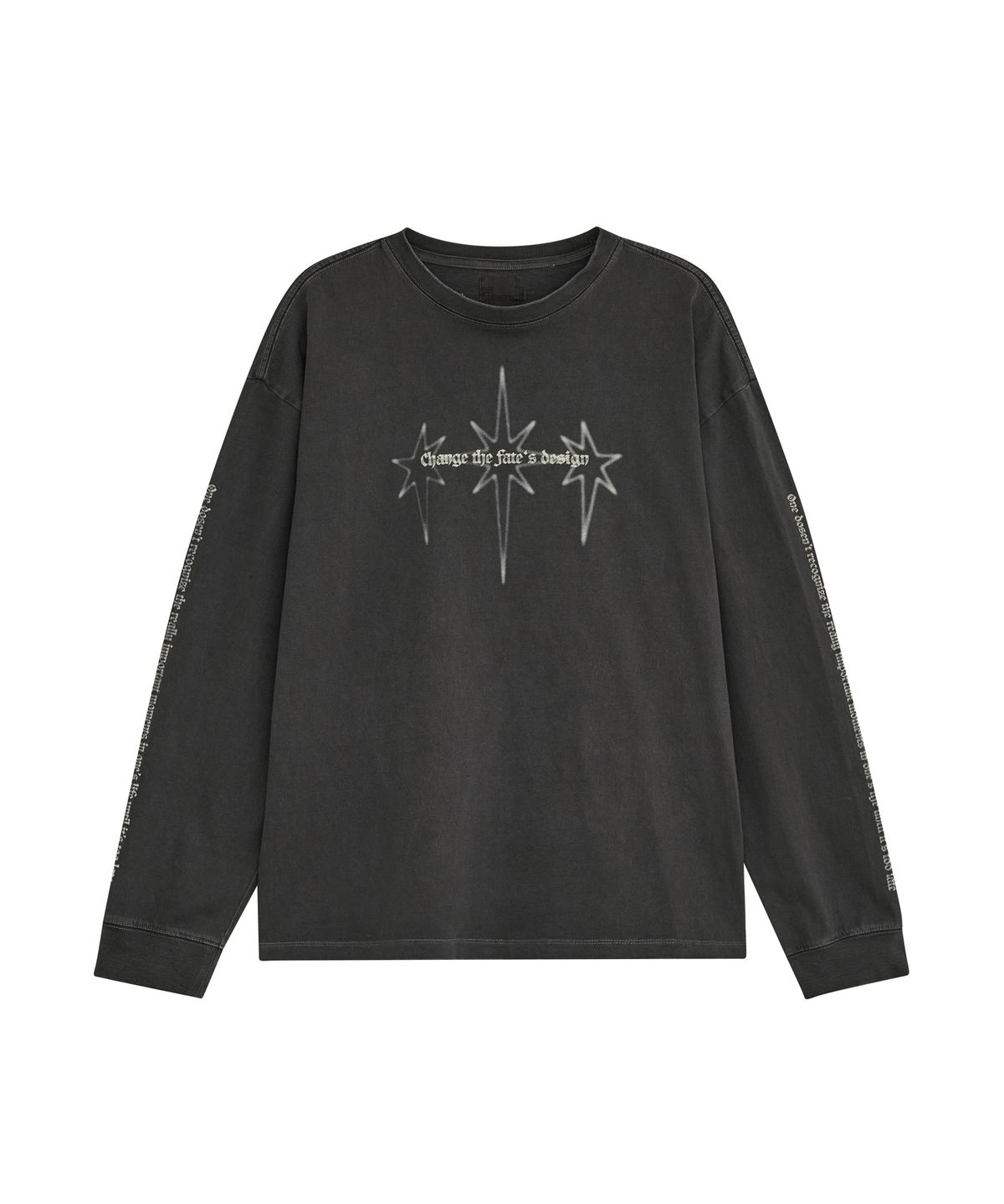 데프가먼츠(DEFGARMENTS) LIGHTNING LONG SLEEVE [CHARCOAL]