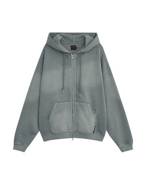 [유소정 PICK] PIG BRUSHED HOOD ZIPUP [SKY BLUE]