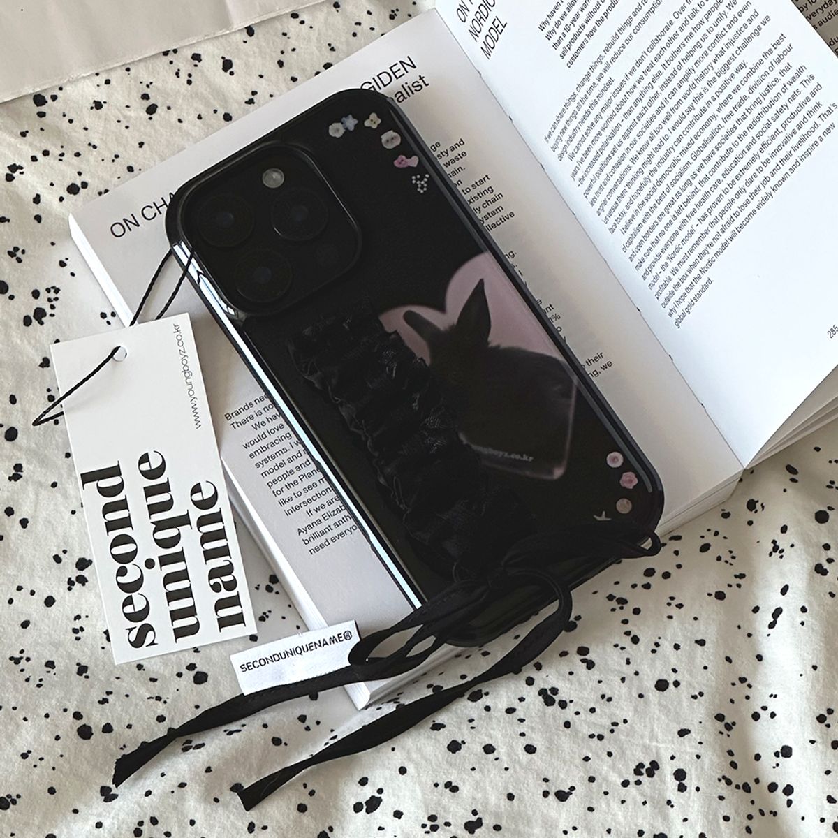 세컨드유니크네임(SECOND UNIQUE NAME) SUN CASE LACE GOBULL BAND BLACK (EPOXY)
