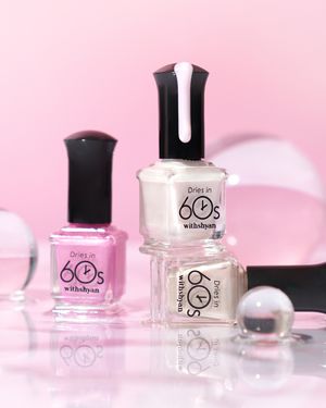 60초 건조 매니큐어 진주 라인X2개