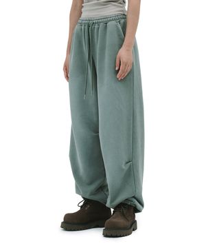 PIG BRUSHED SWEAT PANTS [KHAKI]