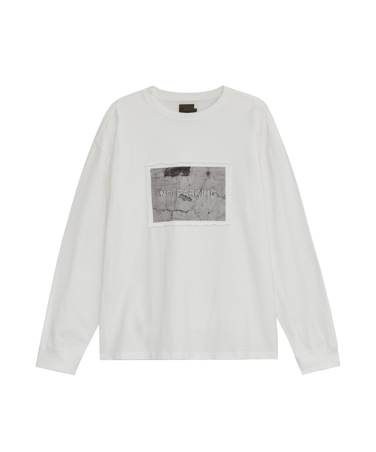 데프가먼츠(DEFGARMENTS) NO PARKING LONG SLEEVE [WHITE]