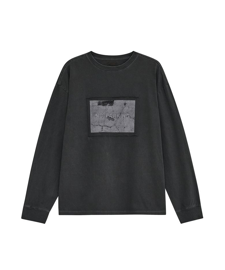 NO PARKING LONG SLEEVE [CHARCOAL]