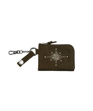 NEEDLE STONE WALLET [KHAKI]