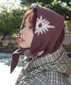 FIRE WORK KNIT SCARF [2COLOR]