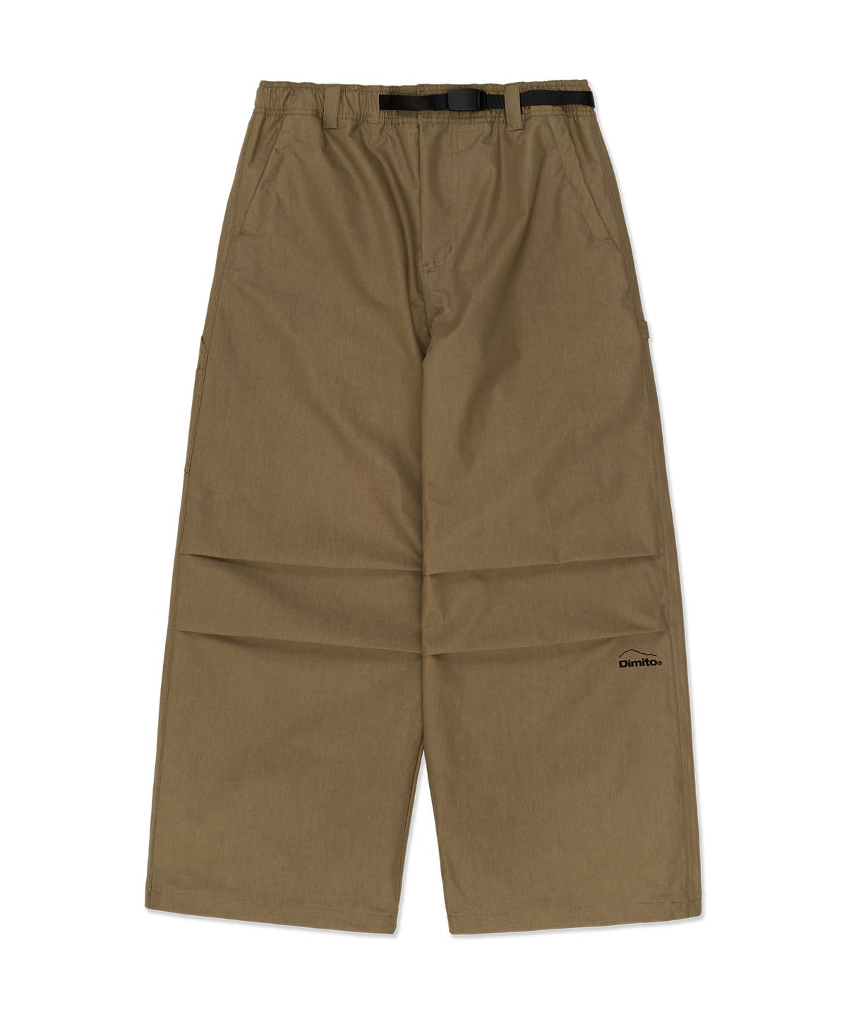 디미토(DIMITO) CARPENTER WIDE PANTS (WIDE FIT LV.1) FADE WALNUT