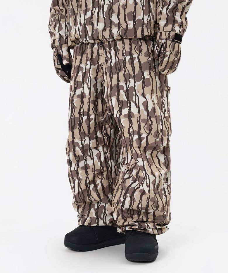 CARPENTER WIDE PANTS (WIDE FIT LV.1) HAE DESERT CAMO