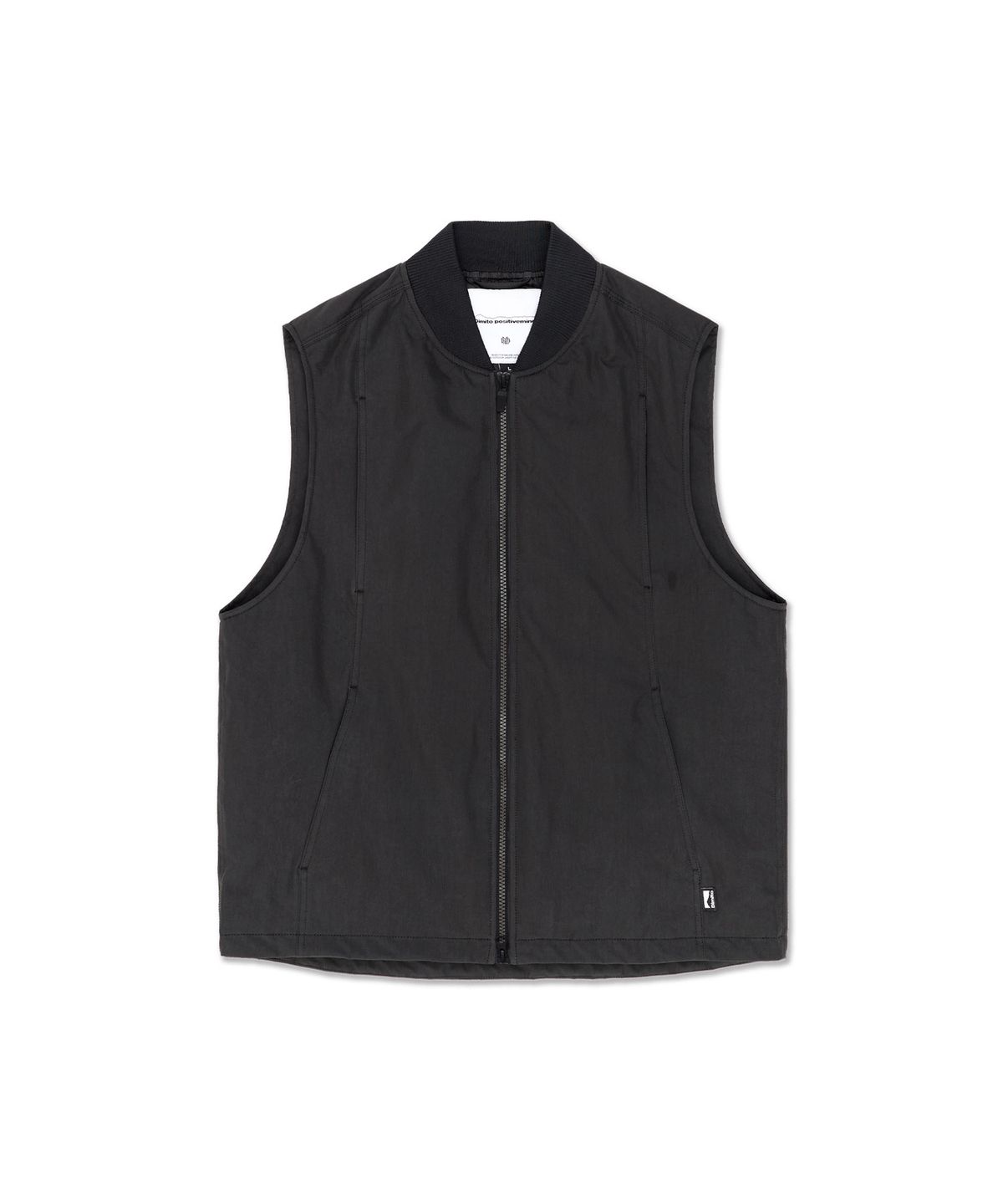 디미토(DIMITO) OVER VEST FADE BLACK