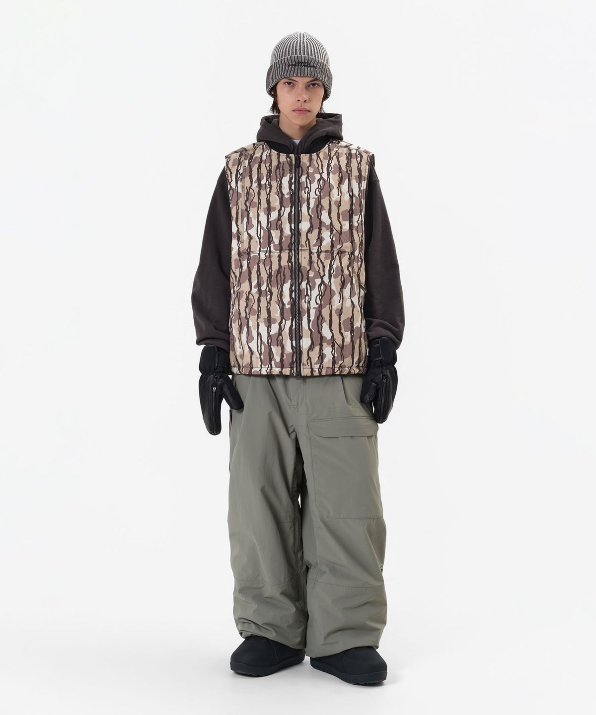 디미토(DIMITO) OVER VEST HAE DESERT CAMO