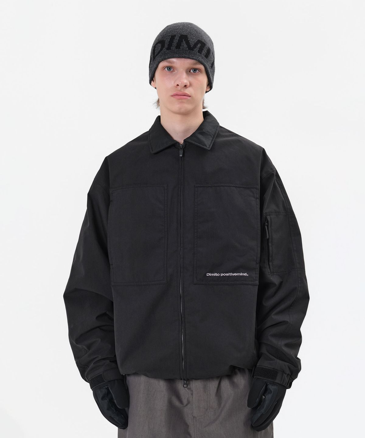 디미토(DIMITO) DETROIT JACKET FADE BLACK