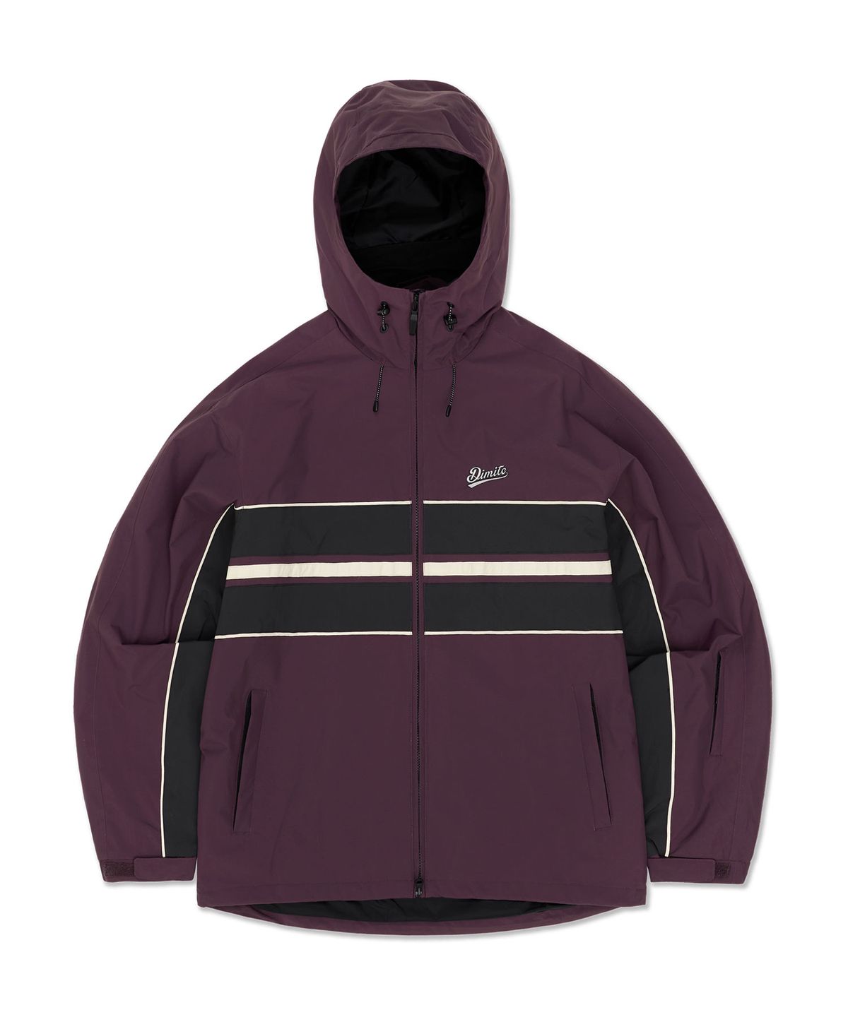 디미토(DIMITO) LINE WIND JACKET WINE