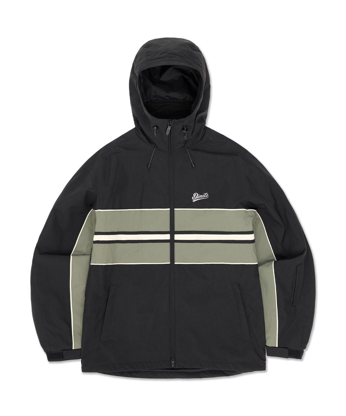 디미토(DIMITO) LINE WIND JACKET BLACK