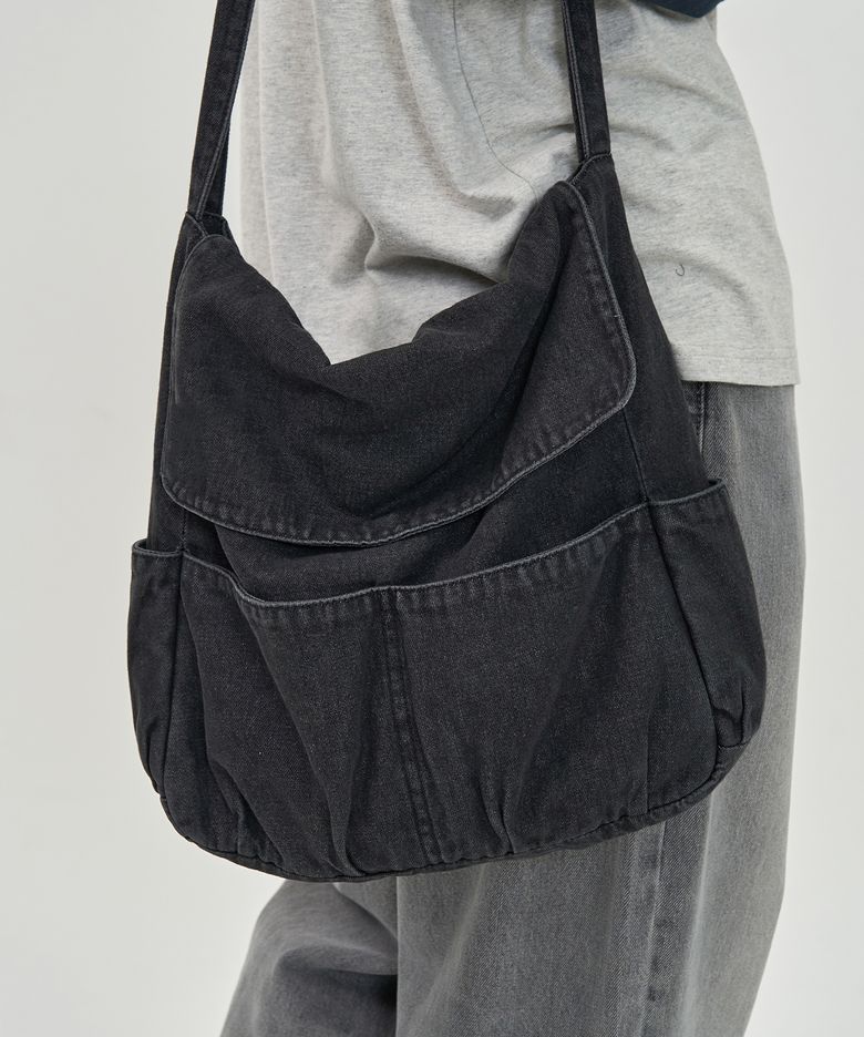 2WAY 캔버스 백 (BLACK)