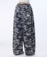 커브드 핀턱 벌룬 스웨트팬츠 카모 그레이 YLP-602
