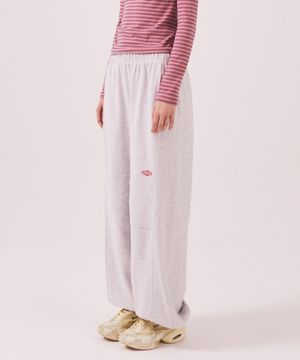 MNS Seoul Jogger Pants_White Melange