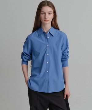 루미 베이직 셔츠_블루 / LUMI BASIC SHIRTS_BLUE
