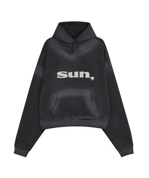DAY HOODED SWEATSHIRTS [CHARCOAL]