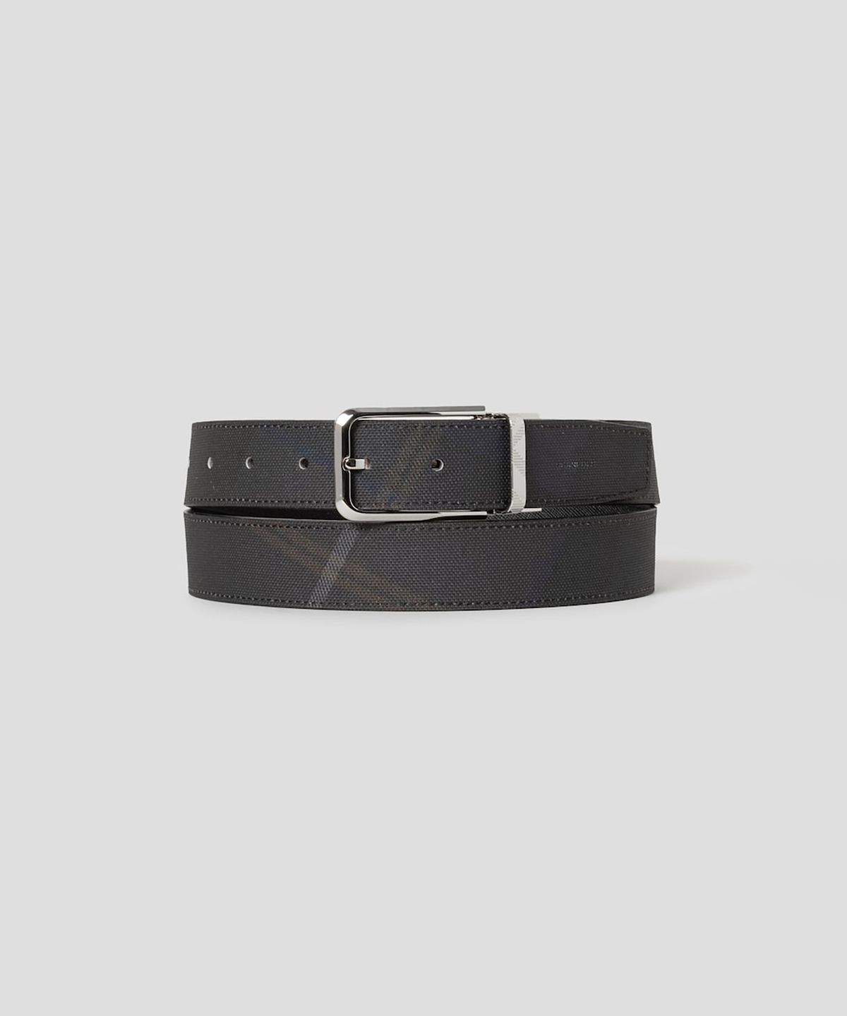 빈폴 액세서리(BEANPOLE ACCESSORY) 리버시블 사각 버클 벨트  브라운