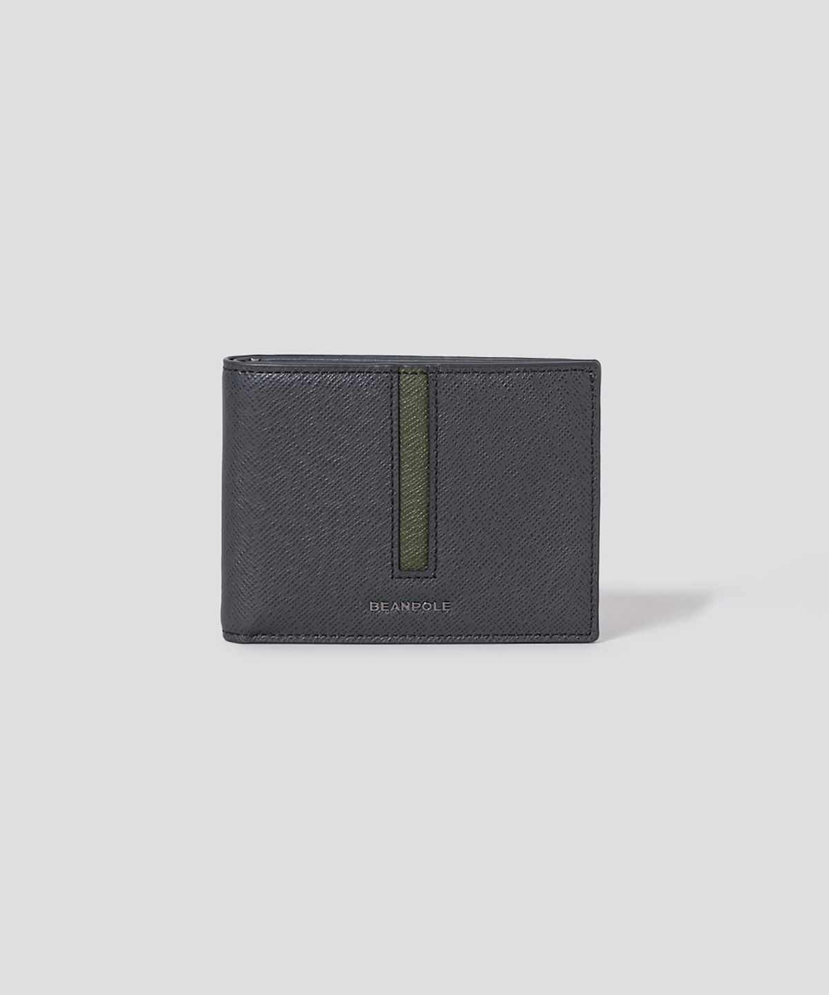 빈폴 액세서리(BEANPOLE ACCESSORY) 컬러블럭 미니지갑  그레이