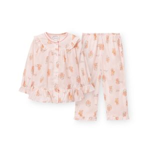 여아동 G101 루이재즈밴드 긴소매 파자마 세트